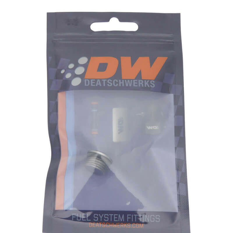 DeatschWerks 6AN ORB Male Plug Low Profile Internal Allen/Hex (Incl. O-Ring) Fitting Caps DeatschWerks