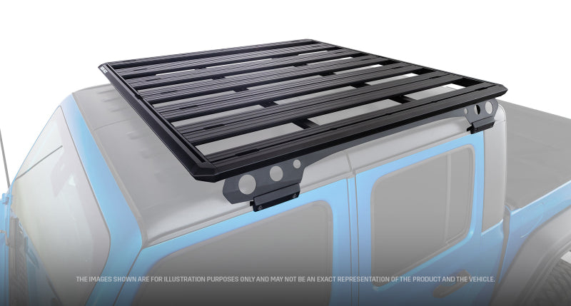 Rhino-Rack Jeep Overlanding Kit with Gutter Backbone Roof Rack Rhino-Rack