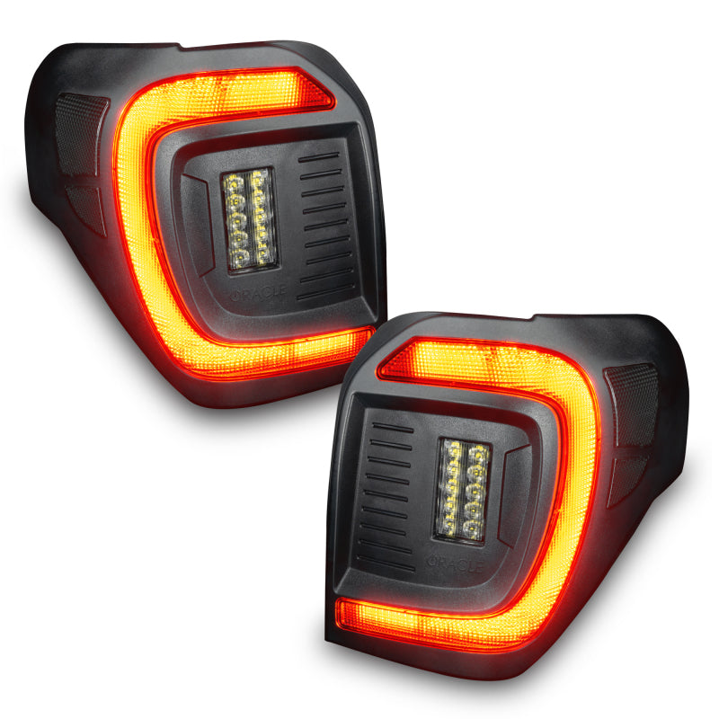 Oracle 14-23 Toyota 4Runner Black Series Lensless Flush Style LED Tail Lights - Tinted Tail Lights ORACLE Lighting