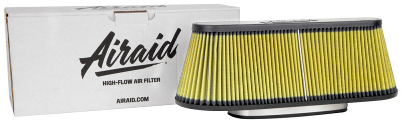 Airaid Universal Air Filter 8-5/8in FLG x 17-9/16x5-9/16in B x 15-1/16x3-1/16in T x 6in H Air Filters - Universal Fit Airaid