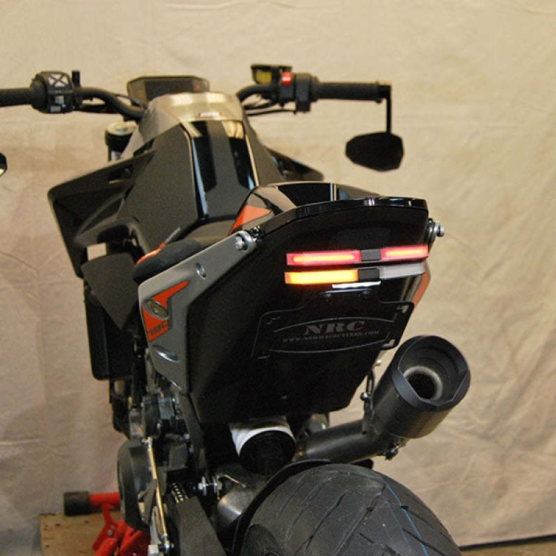 New Rage Cycles 20+ KTM 890 Fender Eliminator Kit Tucked w/Load EQ Lights Corner New Rage Cycles