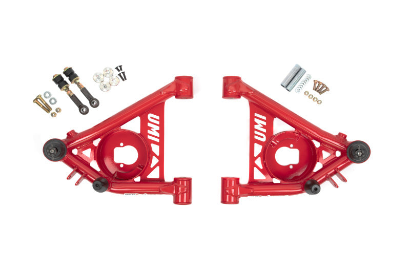 UMI Performance 82-92 F-Body 78-88 G-Body S10 Tubular Front Lower A-Arms Poly Control Arms UMI Performance