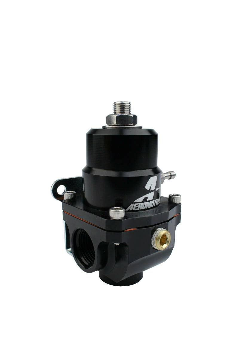 Aeromotive Adjustable Regulator - 3-15PSI - .313 Valve - (2) -08 Inlets/ -08 Return Fuel Pressure Regulators Aeromotive