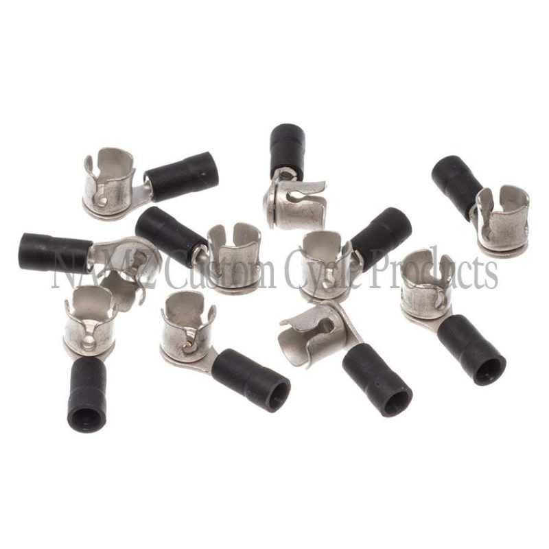 NAMZ 1/4in. Cap Type Crimp Terminal 22-16g - 10 Pack (HD 9905) Wiring Connectors NAMZ