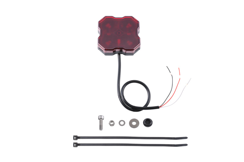 Diode Dynamics Stage Series Single Color LED Rock Light - Red Hookup (one) Light Accessories and Wiring Diode Dynamics