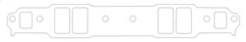 Cometic Chevy Gen1 Small Block V8 .060in Fiber Intake Mani Gskt Set-1.282in x 2.175in Rectangle Port Intake Gaskets Cometic Gasket