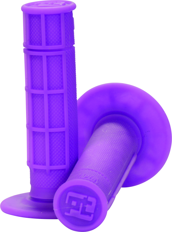 ProTaper 1/2 Waffle Grips - Neon Purple Grips ProTaper