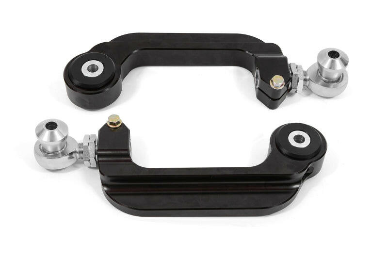 BMR 15-21 S550 Mustang Billet Aluminum Camber Links Adjustable (Delrin/Rod ends) - Black Anodized Camber Kits BMR Suspension