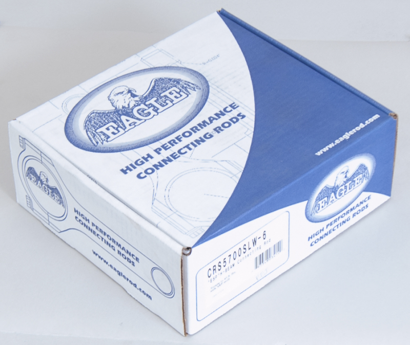 Eagle Chevy 250 CID 16 H-Beam Connecting Rods (Set of 6) Connecting Rods - 6Cyl Eagle