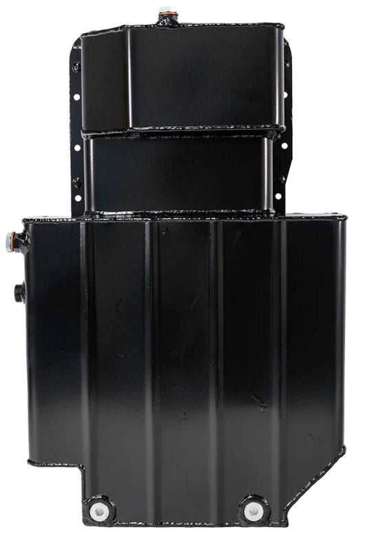 Moroso Ford 351W (w/Rear Sump) Kicked Out Circle Track Baffled Wet Sump 9qt 7.5in Steel Oil Pan Oil Pans Moroso