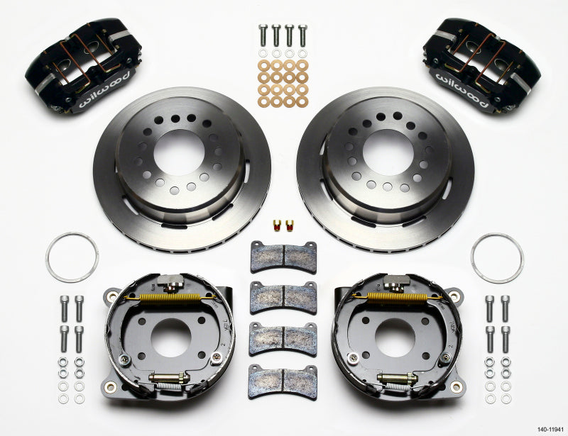 Wilwood Dynapro Low-Profile 11.00in P-Brake Kit AMC 71-74 2.60in Offset Big Brake Kits Wilwood