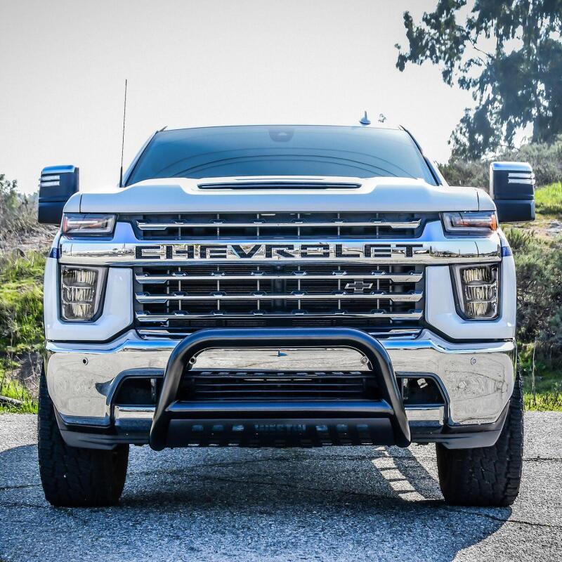 Westin 2020 Chevy Silverado 2500/3500 E-Series Bull Bar - Black Bull Bars Westin