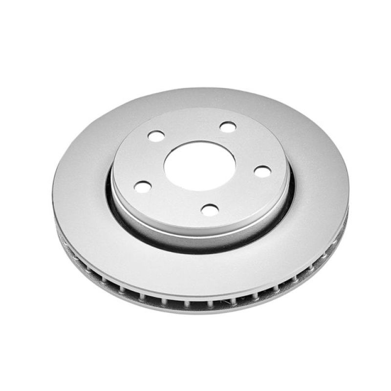 Power Stop 07-17 Jeep Wrangler Front Evolution Geomet Coated Rotor Brake Rotors - OE - Cryo PowerStop