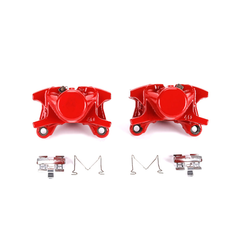 Power Stop 01-05 Lexus IS300 Rear Red Calipers w/o Brackets - Pair Brake Calipers - Perf PowerStop