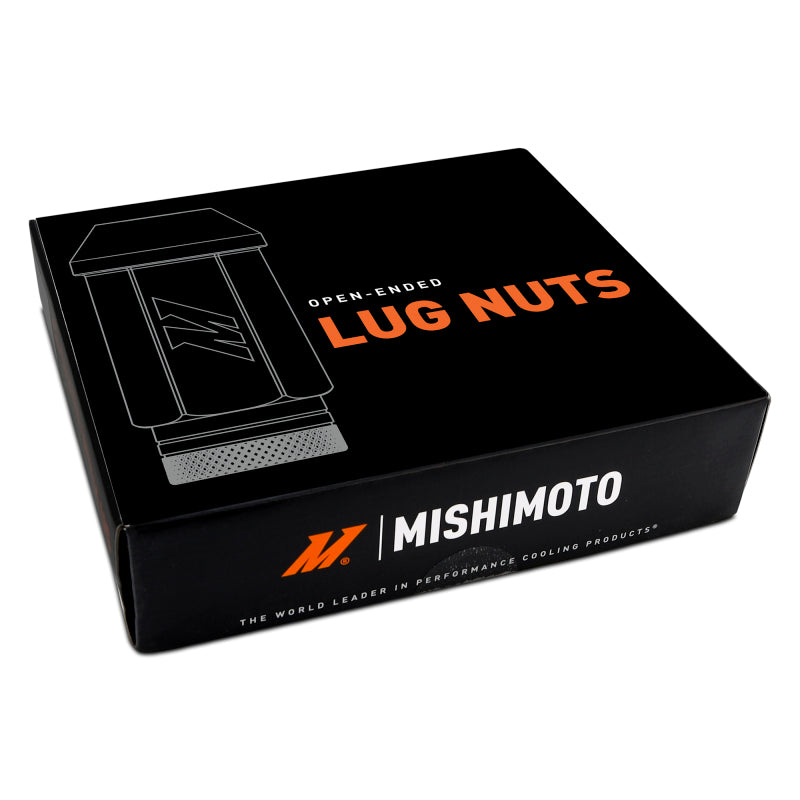 Mishimoto Steel Locking Lug Nuts M14x1.5 24pc Set Silver Lug Nuts Mishimoto