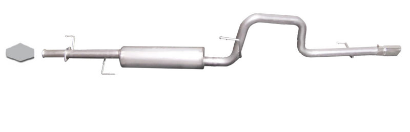 Gibson 05-09 Toyota 4Runner Sport 4.7L 2.5in Cat-Back Single Exhaust - Aluminized Catback Gibson