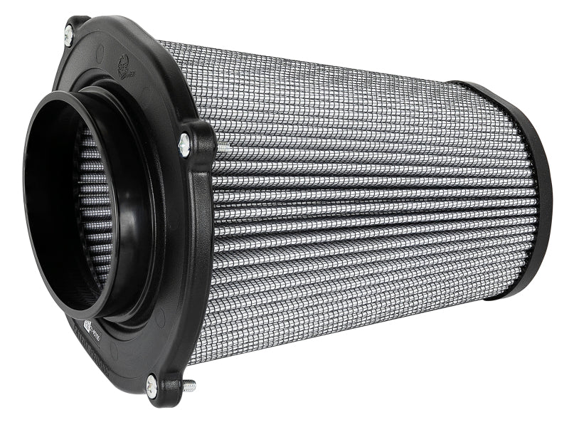 aFe Quantum Pro DRY S Air Filter Inverted Top - 5.5inx4.25in Flange x 9in Height - Dry PDS Cold Air Intakes aFe