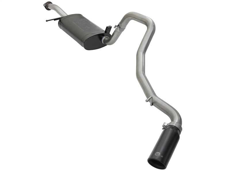 aFe MACHForce XP 2-1/2in 304 SS Cat Back Exhaust w/ Black Tips 2001-2016 Nissan Patrol (Y61) 4.8L Catback aFe