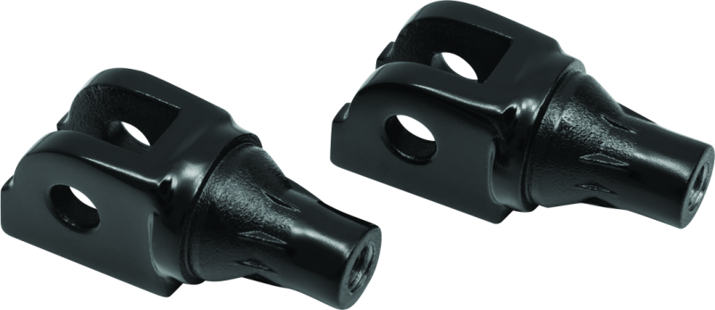 Kuryakyn Taper Driver Peg Adaptor Black Footpegs Kuryakyn
