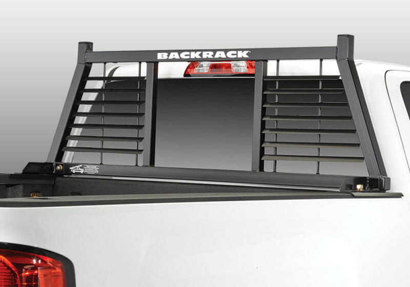 BackRack 19-23 Silverado/Sierra (New Body Style) Half Louvered Rack Frame Only Requires Hardware Headache Racks BackRack