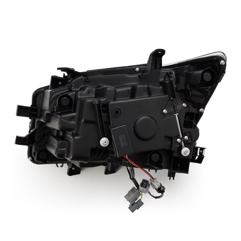 AlphaRex 14-19 Lexus GX460 (Non-AFS) NOVA LED Proj Headlights Alpha Black w/Activ Light/Seq Signal Headlights AlphaRex