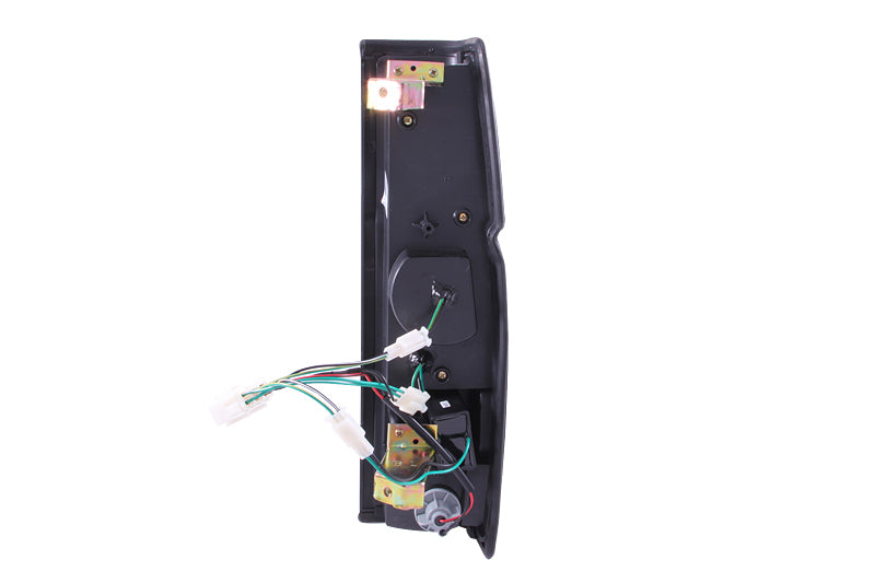 ANZO 1986-1997 Nissan Hardbody LED Taillights Red/Clear Tail Lights ANZO