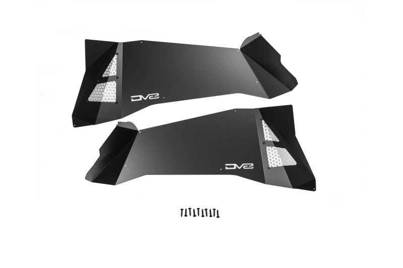 DV8 Offroad 07-18 Jeep Wrangler JK Rear Inner Fender - Satin Black Fenders DV8 Offroad