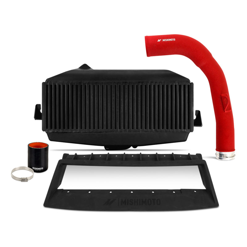Mishimoto 22+ WRX TMIC Kit Black Core Red Pipes Intercooler Kits Mishimoto