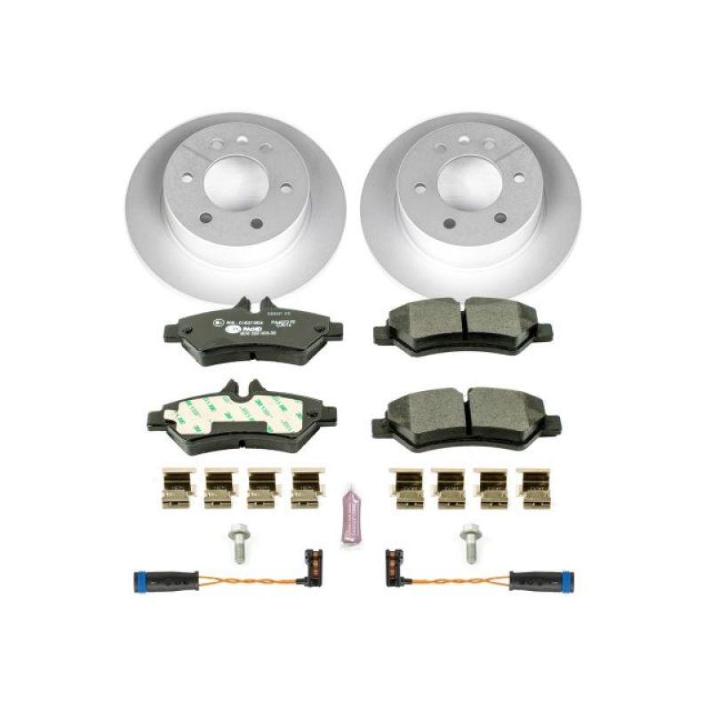 Power Stop 07-09 Dodge Sprinter 2500 Rear Euro-Stop Brake Kit Brake Kits - OE PowerStop