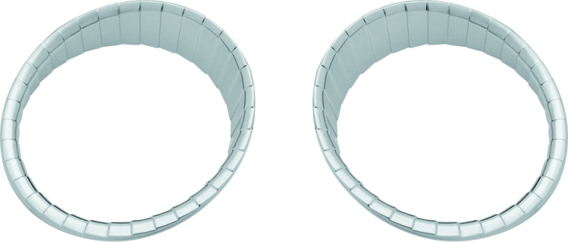 Kuryakyn Aztec Gauge Accent 14-23 Indian Models Chrome Gauges Kuryakyn