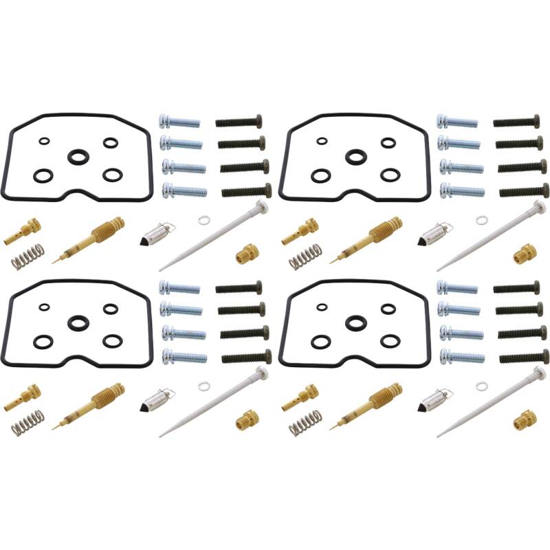 All Balls Racing 88-97 Kawasaki NINJA 600R (ZX600C) Carburetor Rebuild Kit Carburetor Rebuild Kits All Balls Racing