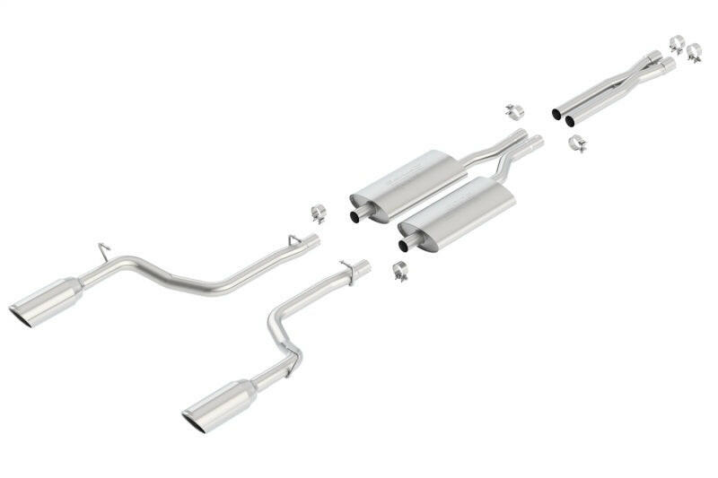 Borla 05-10+ Charger / Magnum / 300C R/T 5.7L Aggressive Catback Exhaust Catback Borla