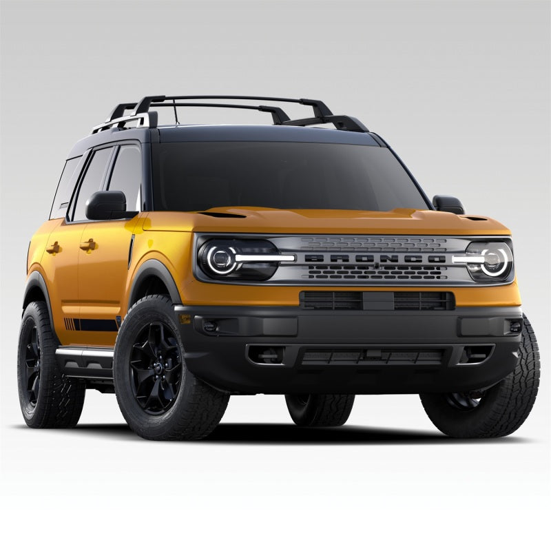 Ford Racing 21-22 Bronco Sport 17 Wheel Kit - Gloss Black Wheels - Cast Ford Racing