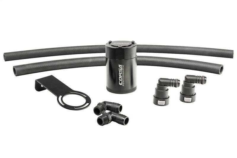 Corsa 2021-2024 Dodge Ram TRX Crew Cab Aluminum Oil Catch Can w/Mounting Bracket Oil Catch Cans CORSA Performance