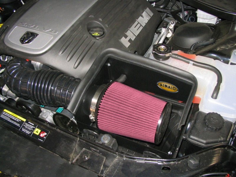 Airaid 05-08 Dodge Magnum/Chrysler 300C 5.7L Hemi CAD Intake System w/o Tube (Dry / Red Media) Cold Air Intakes Airaid