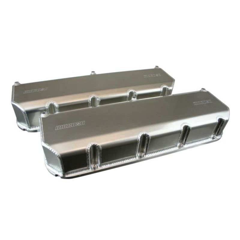 Moroso Chevrolet Small Block 4.4in CFE Valve Cover - Fabricated Aluminum - Pair Valve Covers Moroso