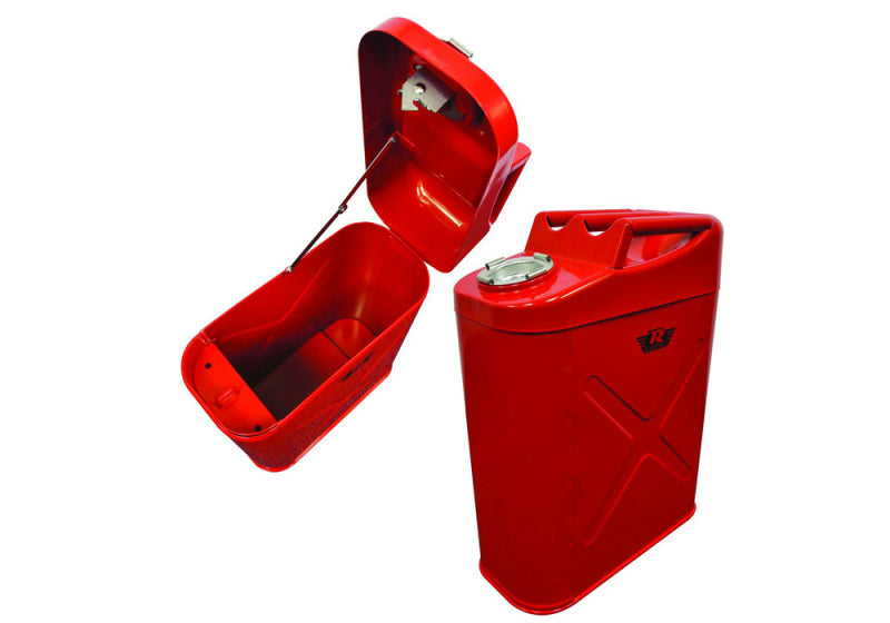 Rampage 1999-2019 Universal Trail Can Storage Box - Red Tow Hooks Rampage