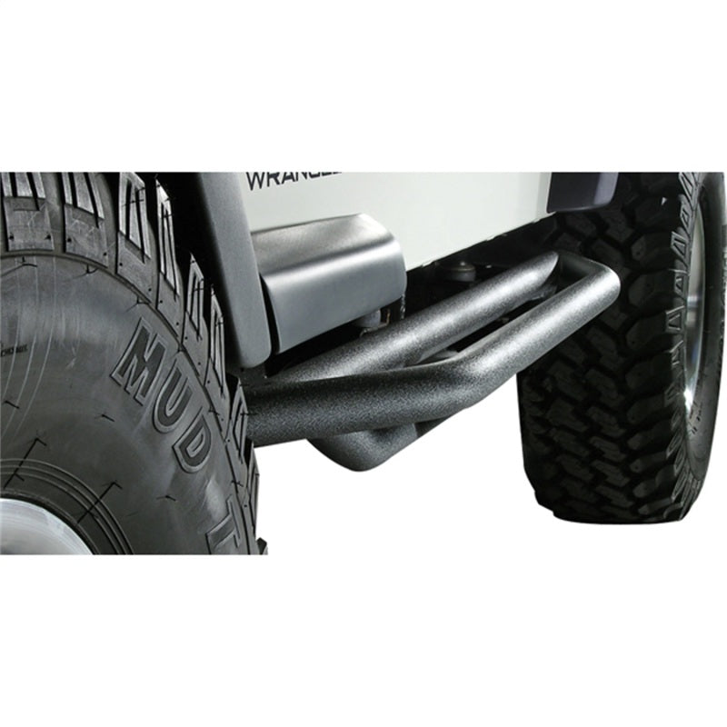 Rugged Ridge RRC Side Armor Guards 87-06 Jeep Wrangler Body Armor & Rock Rails Rugged Ridge