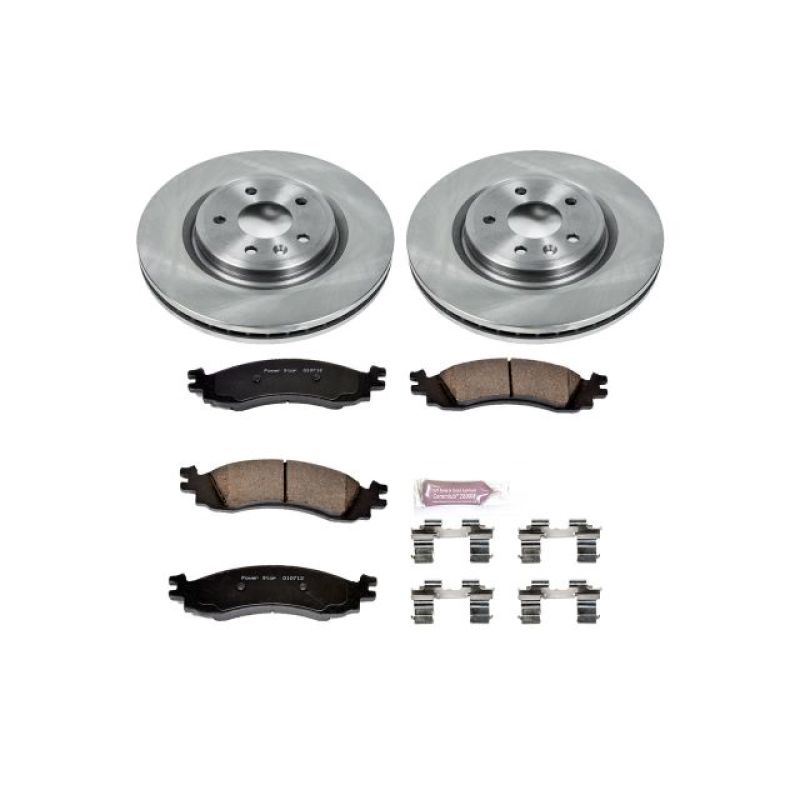 Power Stop 2010 Ford Taurus Front Autospecialty Brake Kit Brake Kits - OE PowerStop
