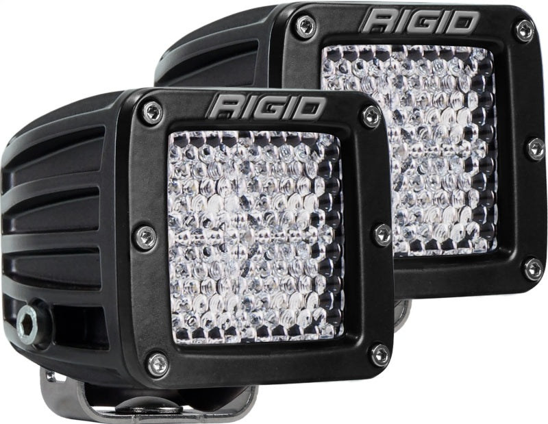 Rigid Industries Dually - 60 Deg. Lens - Set of 2 Light Bars & Cubes Rigid Industries