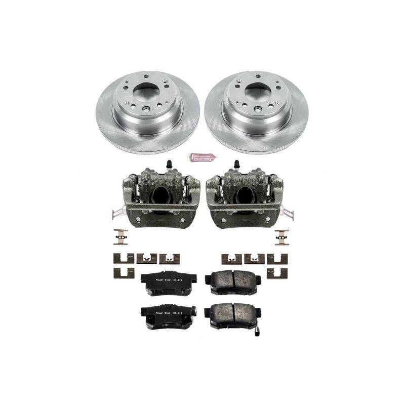 Power Stop 96-98 Acura RL Rear Autospecialty Brake Kit w/Calipers Brake Kits - OE PowerStop