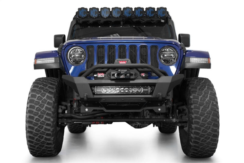 ADD 18-24 Jeep Wrangler JL / 18-24 Jeep Gladiator JT Phantom Front Bumper Bumpers - Steel Addictive Desert Designs