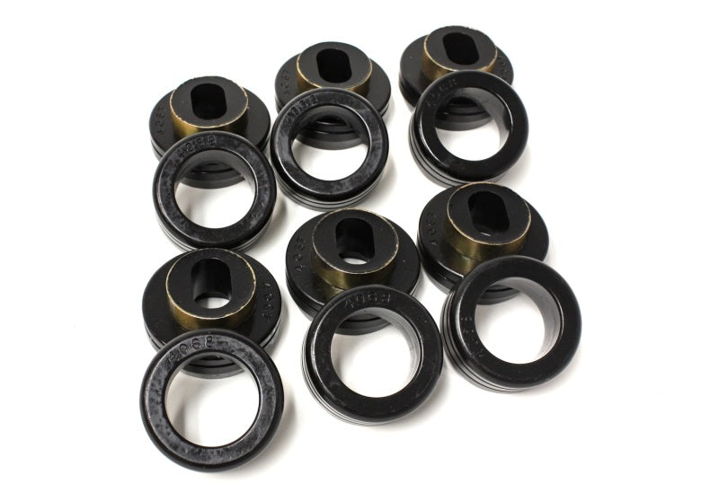 Energy Suspension 81-87 GM 1/2-3/4-1 Ton C-10/C-20/C30/C1500/C2500/C3500 PU 2WD Blk Body Mount Set Bushing Kits Energy Suspension
