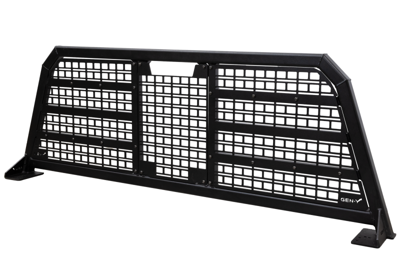 Gen-Y 19+ Dodge Ram 2500/3500 Defender Headache Rack/ 3-Molle Panels - Black Exterior Trim GEN-Y Hitch