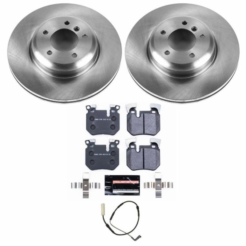 Power Stop 08-10 BMW 135i Front Track Day SPEC Brake Kit Brake Kits - Performance Blank PowerStop