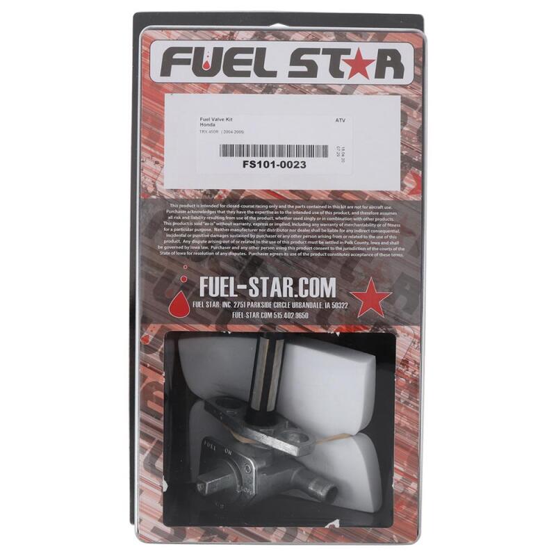 All Balls Racing 04-05 TRX 450 R Fuel Valve Kit Control Arms All Balls Racing