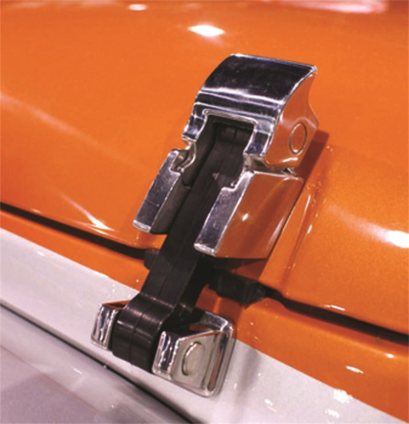 Rampage 2007-2018 Jeep Wrangler(JK) Hood Catch - Stainless Hood Pins Rampage