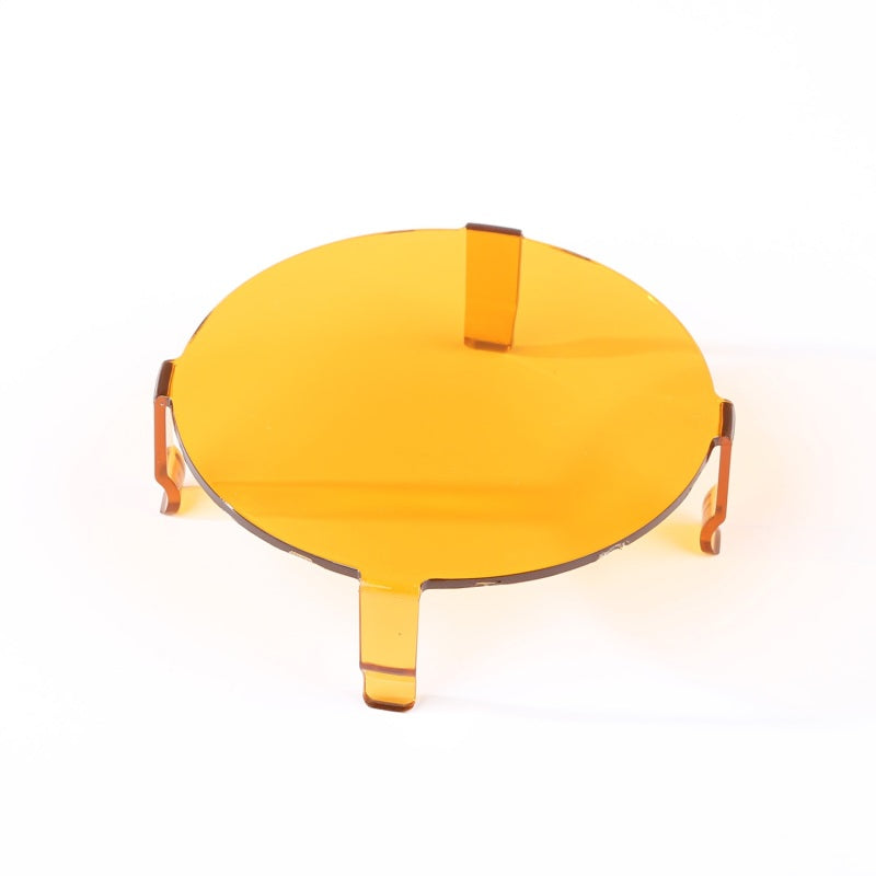 Rugged Ridge 3.5in LED Light Cover Round Amber Light Bars & Cubes Rugged Ridge