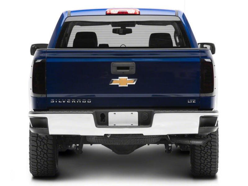 Raxiom 14-18 Chevrolet Silverado 1500 Axial Series LED Tail Lights- Blk Housing (Smoked Lens) Tail Lights Raxiom