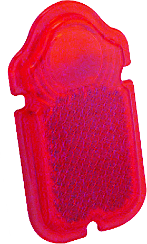 Bikers Choice Tombstone Tail Light Replacement Lens Red Plastic Lens Replaces H-D 68090-47 Tail Lights Bikers Choice